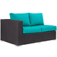 Convene Outdoor Patio Left Arm Loveseat By Modway - EEI-1842 | Outdoor Sofas, Loveseats & Sectionals | Modishstore - 10