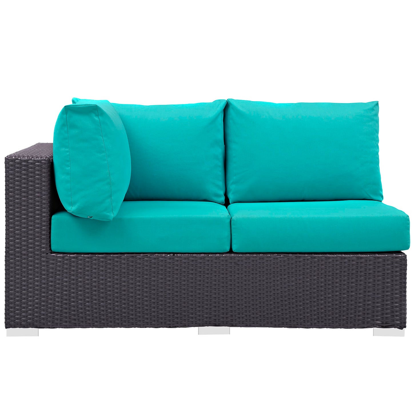Convene Outdoor Patio Left Arm Loveseat By Modway - EEI-1842 | Outdoor Sofas, Loveseats & Sectionals | Modishstore - 11