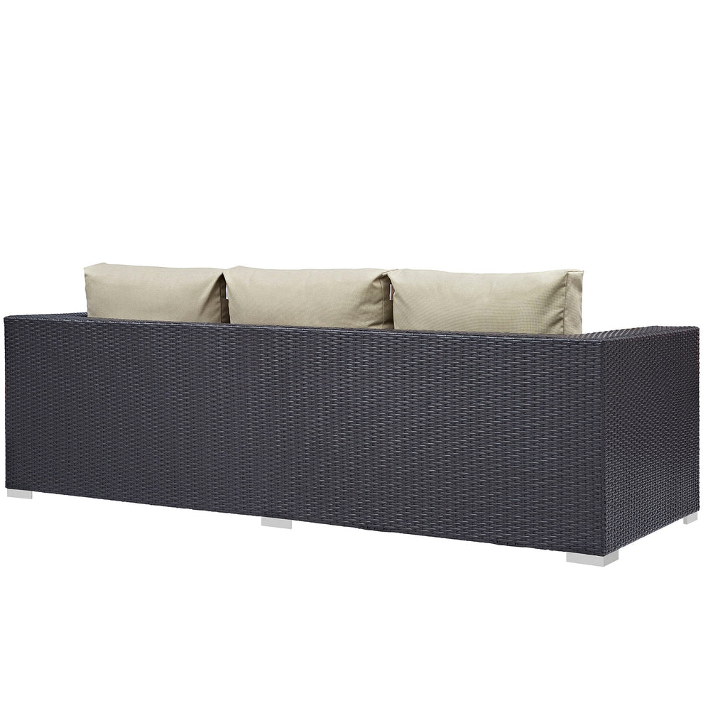 Modway Convene Outdoor Patio Sofa - EEI-1844 | Outdoor Sofas, Loveseats & Sectionals | Modishstore - 4