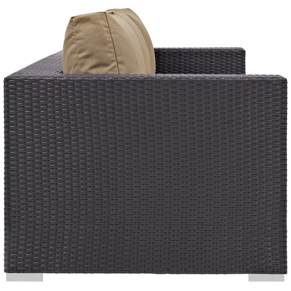 Modway Convene Outdoor Patio Sofa - EEI-1844 | Outdoor Sofas, Loveseats & Sectionals | Modishstore - 7