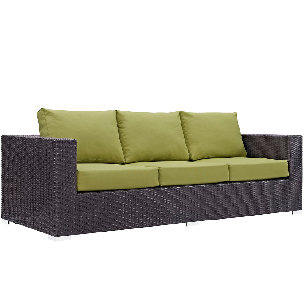 Modway Convene Outdoor Patio Sofa - EEI-1844 | Outdoor Sofas, Loveseats & Sectionals | Modishstore - 14