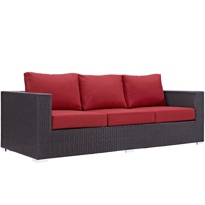 Modway Convene Outdoor Patio Sofa - EEI-1844 | Outdoor Sofas, Loveseats & Sectionals | Modishstore - 18