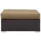 Convene Outdoor Patio Large Square Ottoman By Modway - EEI-1845 | Outdoor Ottomans | Modishstore - 3