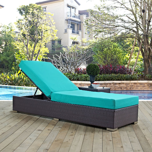 Convene Outdoor Patio Chaise Lounge By Modway - EEI-1846 | Outdoor Chaise Lounges | Modishstore