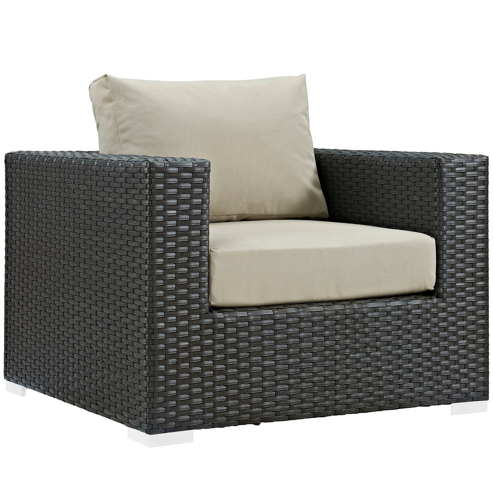 Modway Sojourn Outdoor Patio Armchair - EEI-1850 | Outdoor Chairs | Modishstore - 1
