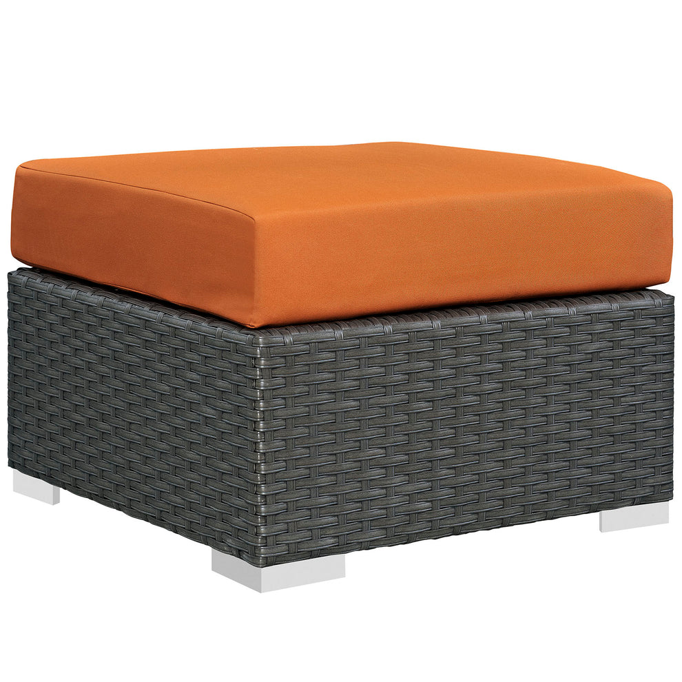 Modway Sojourn Outdoor Patio Ottoman - EEI-1855 | Outdoor Ottomans | Modishstore - 3