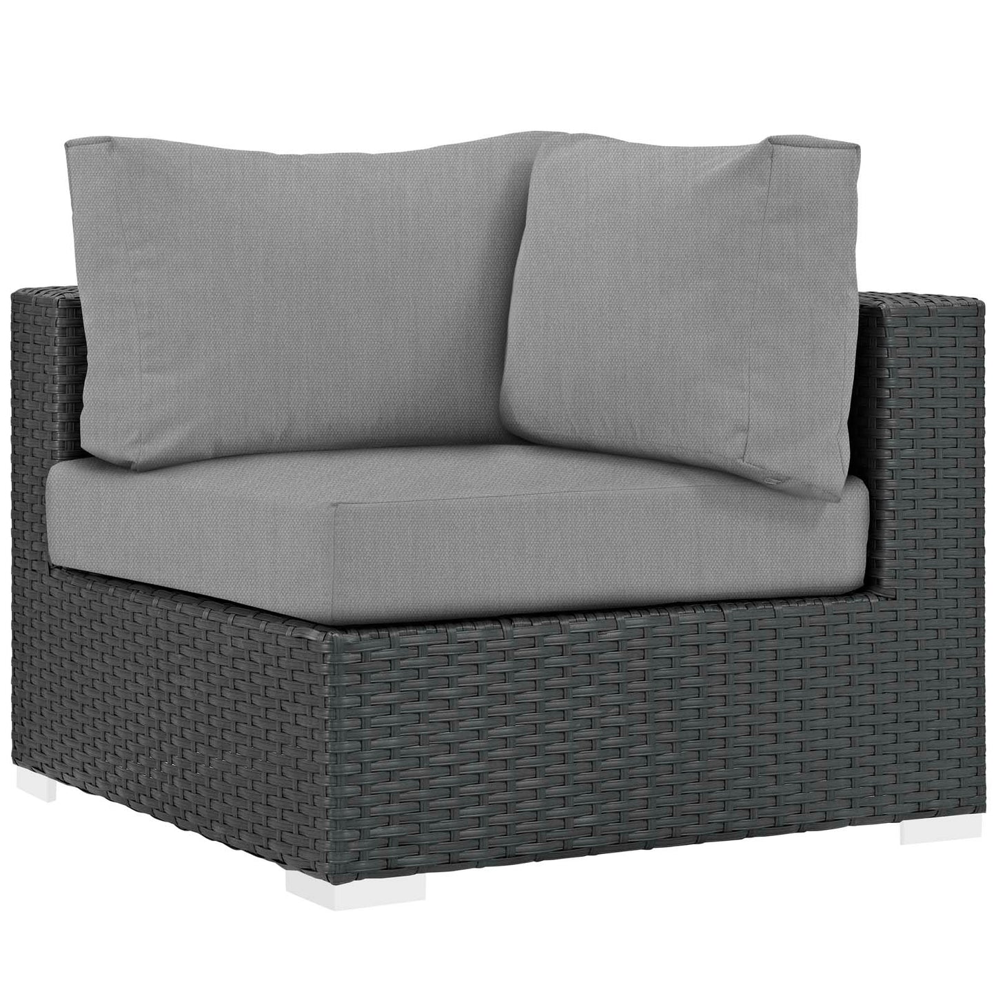 Modway Sojourn Outdoor Patio Corner | Outdoor Sofas, Loveseats & Sectionals | Modishstore-16