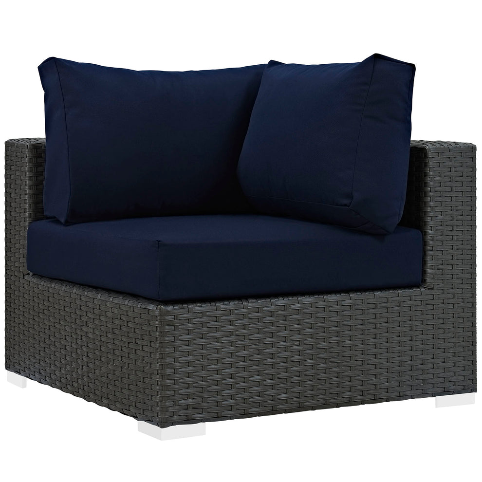 Modway Sojourn Outdoor Patio Corner - EEI-1856 | Outdoor Sofas, Loveseats & Sectionals | Modishstore - 1