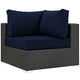 Modway Sojourn Outdoor Patio Corner | Outdoor Sofas, Loveseats & Sectionals | Modishstore-15