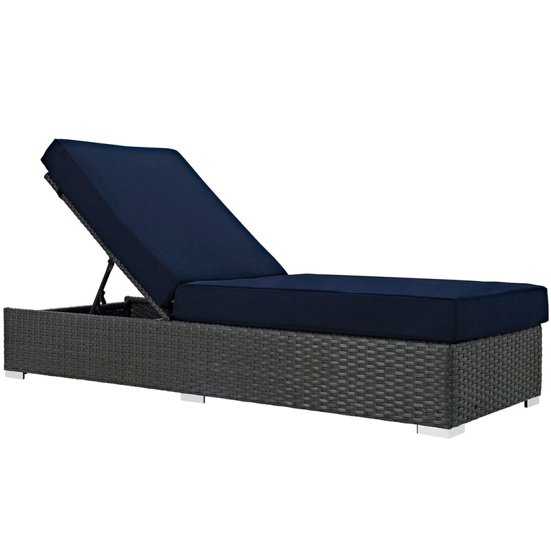Modway Sojourn Outdoor Patio Chaise Lounge - EEI-1862 | Outdoor Recliners & Lounge Chairs | Modishstore - 2