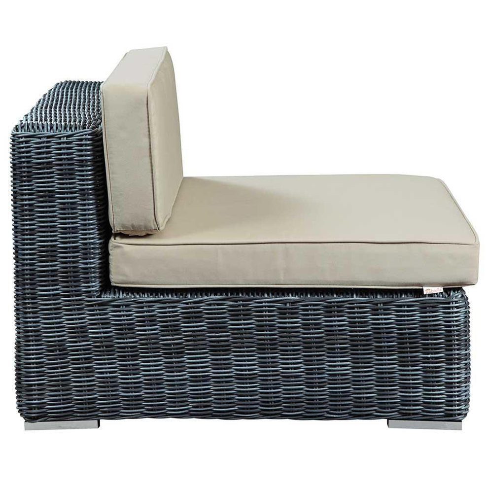 Modway Summon Outdoor Patio Armless - EEI-1868 | Outdoor Chairs | Modishstore - 3