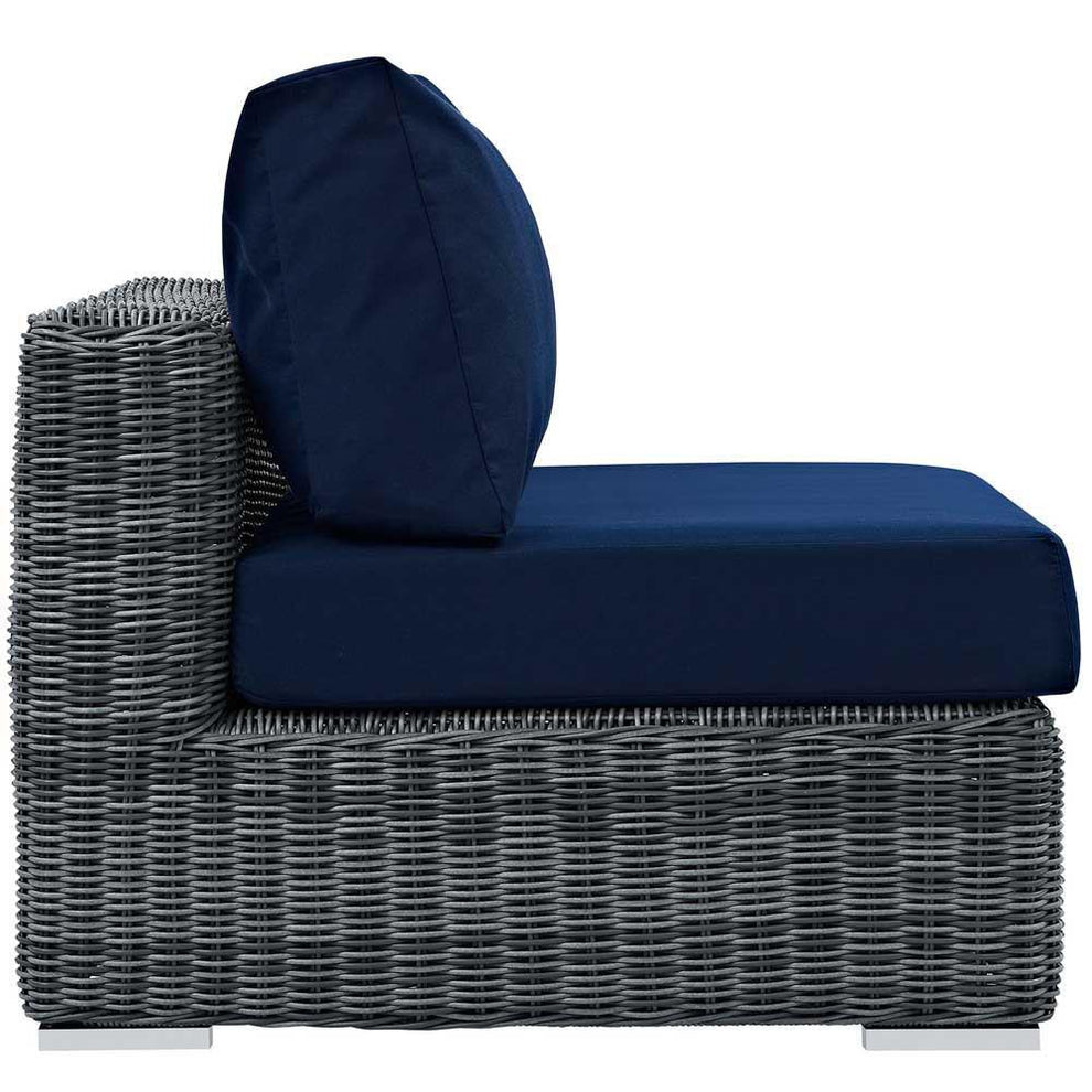 Modway Summon Outdoor Patio Armless - EEI-1868 | Outdoor Chairs | Modishstore - 5