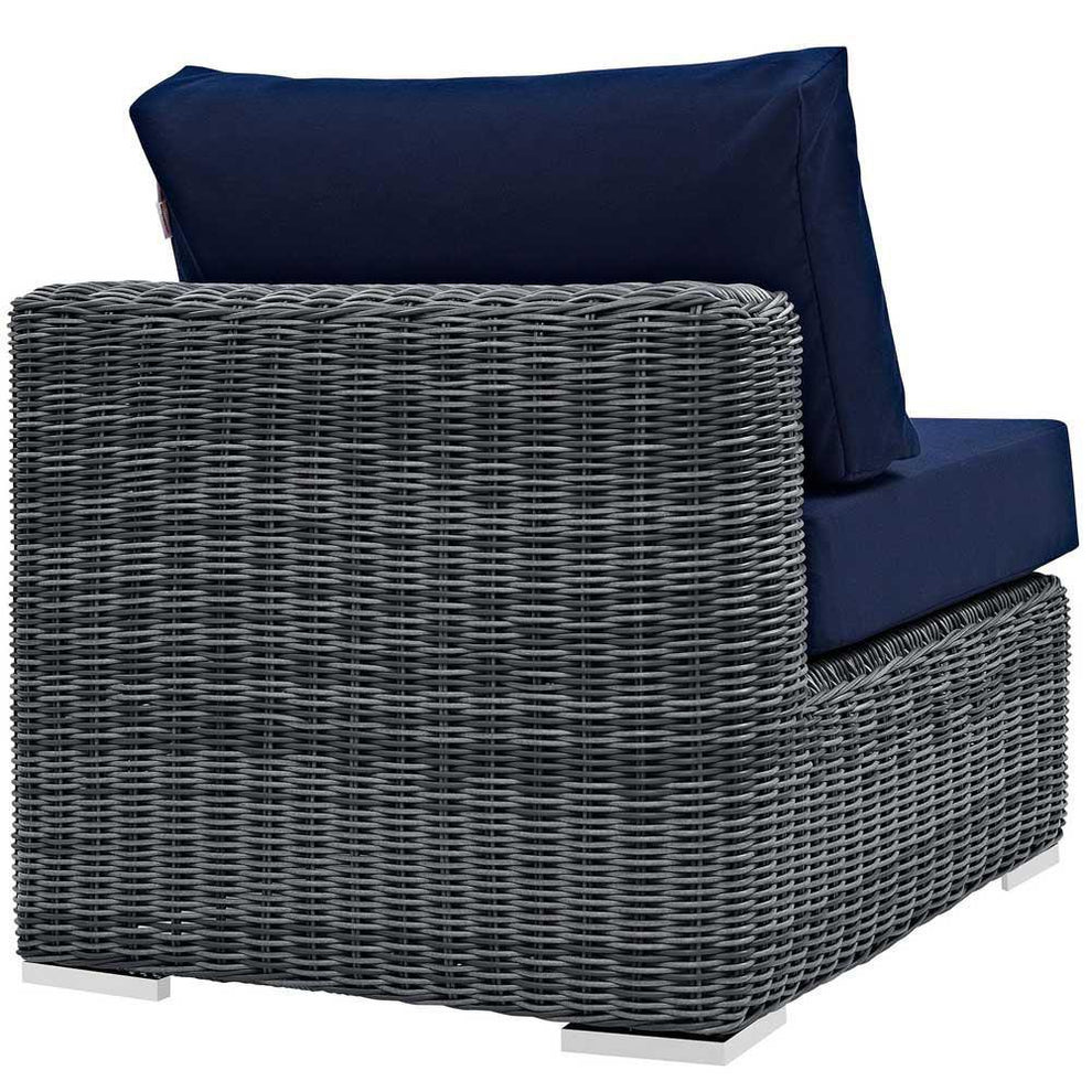 Modway Summon Outdoor Patio Armless - EEI-1868 | Outdoor Chairs | Modishstore - 6