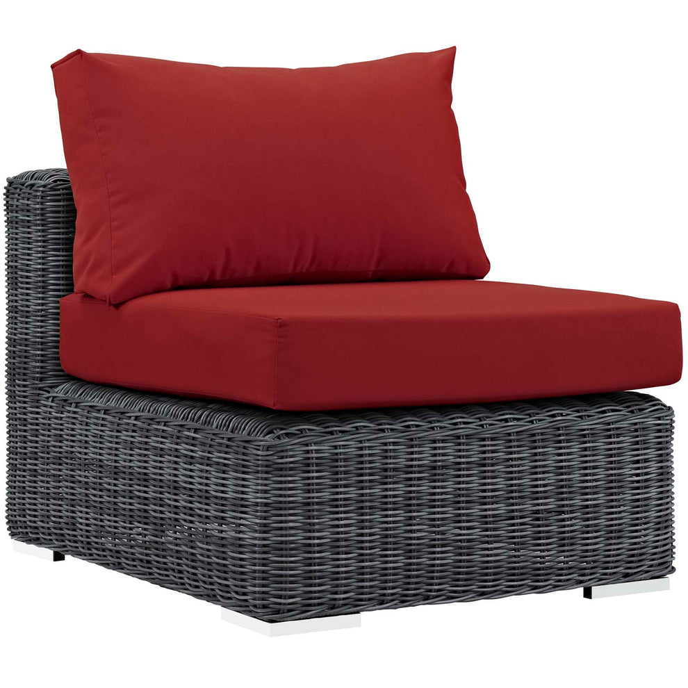 Modway Summon Outdoor Patio Armless - EEI-1868 | Outdoor Chairs | Modishstore - 15
