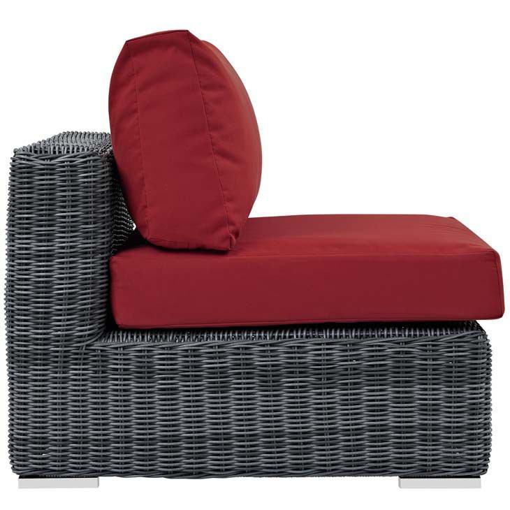 Modway Summon Outdoor Patio Armless - EEI-1868 | Outdoor Chairs | Modishstore - 14