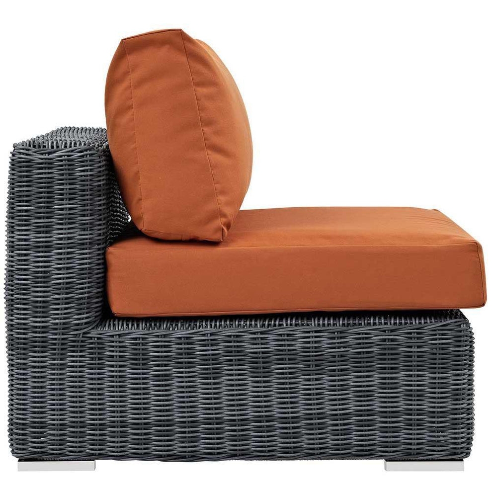 Modway Summon Outdoor Patio Armless - EEI-1868 | Outdoor Chairs | Modishstore - 8