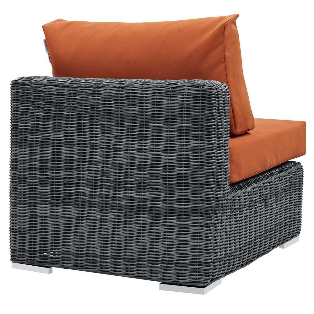 Modway Summon Outdoor Patio Armless | Outdoor Chairs | Modishstore-9
