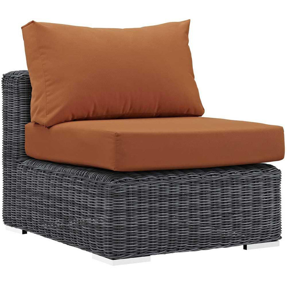 Modway Summon Outdoor Patio Armless - EEI-1868 | Outdoor Chairs | Modishstore - 7