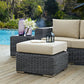 Summon Outdoor Patio Sunbrella Ottoman By Modway - EEI-1869 | Outdoor Ottomans | Modishstore - 1