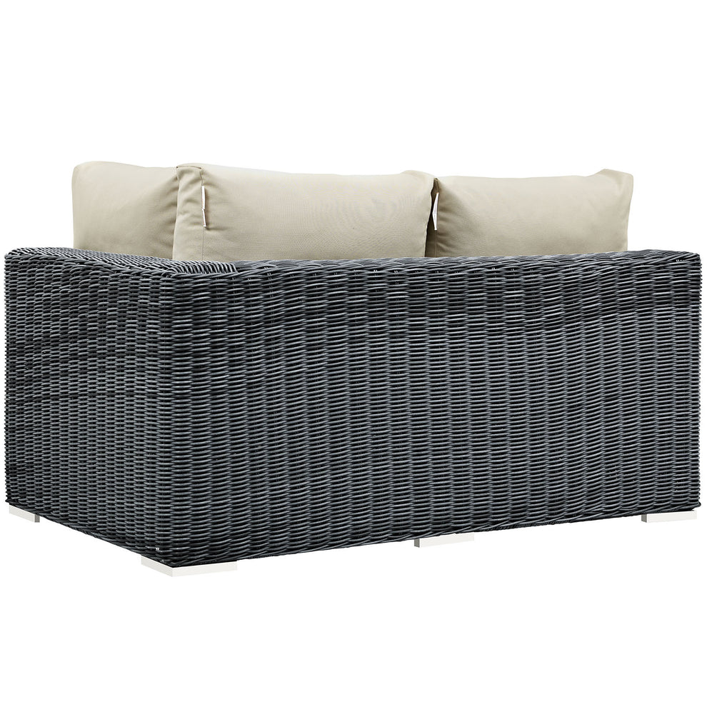 Modway Summon Outdoor Patio Right Arm Loveseat - EEI-1871 | Outdoor Sofas, Loveseats & Sectionals | Modishstore - 5
