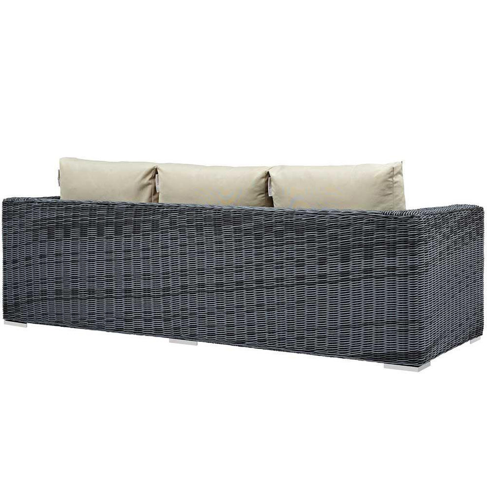 Modway Summon Outdoor Patio Sofa - EEI-1874 | Outdoor Sofas, Loveseats & Sectionals | Modishstore - 3