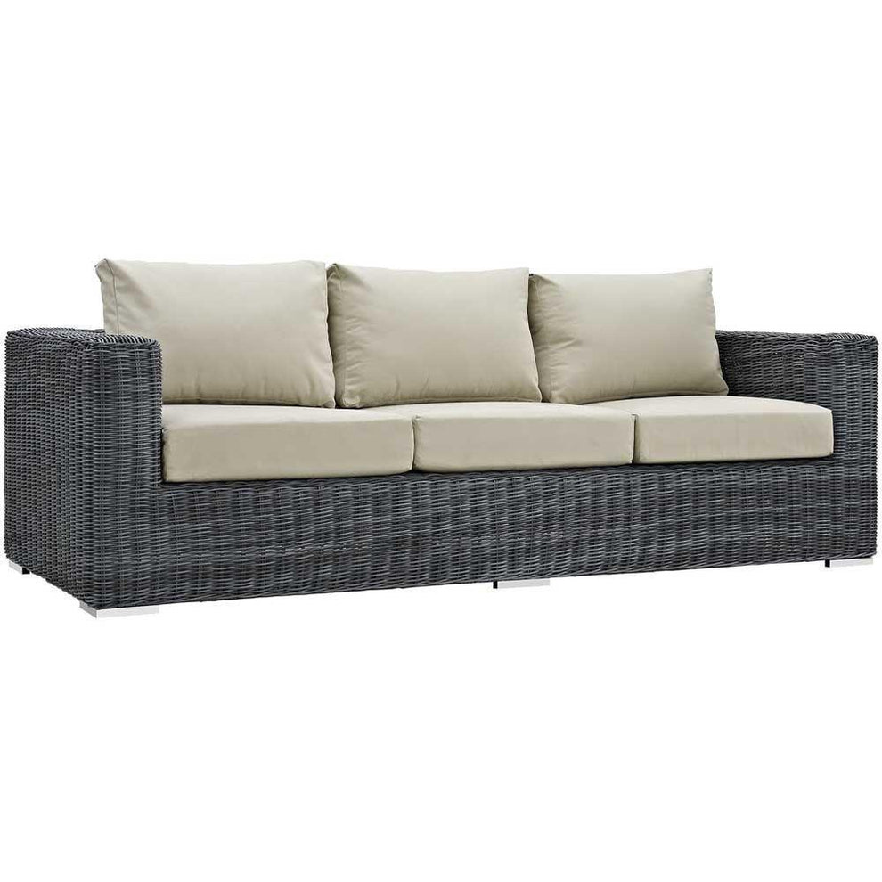 Modway Summon Outdoor Patio Sofa - EEI-1874 | Outdoor Sofas, Loveseats & Sectionals | Modishstore - 2
