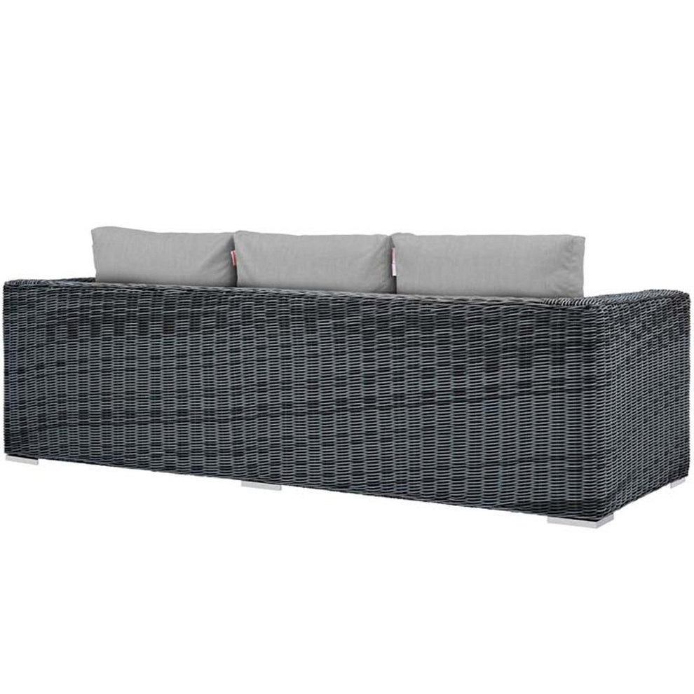 Modway Summon Outdoor Patio Sofa - EEI-1874 | Outdoor Sofas, Loveseats & Sectionals | Modishstore - 17