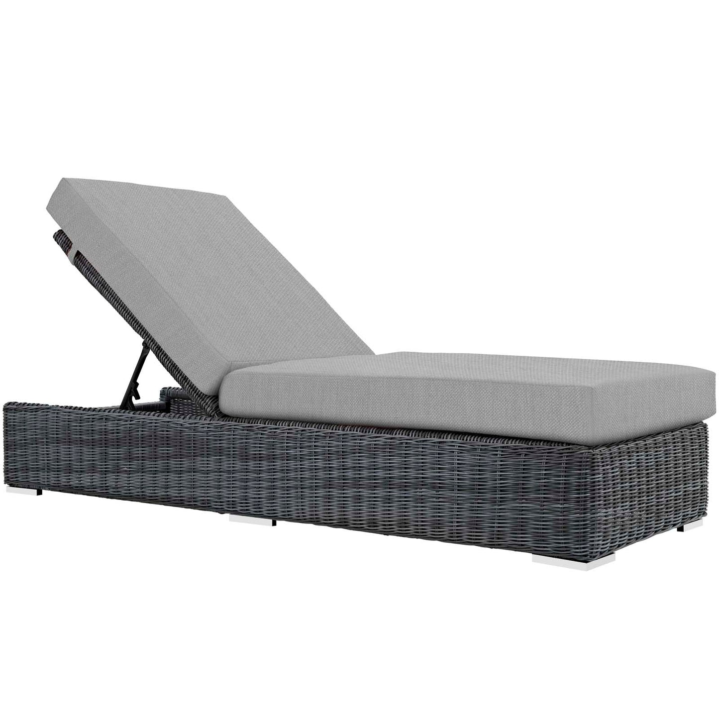 Summon Outdoor Patio Sunbrella® Chaise Lounge By Modway - EEI-1876 | Outdoor Chaise Lounges | Modishstore - 6