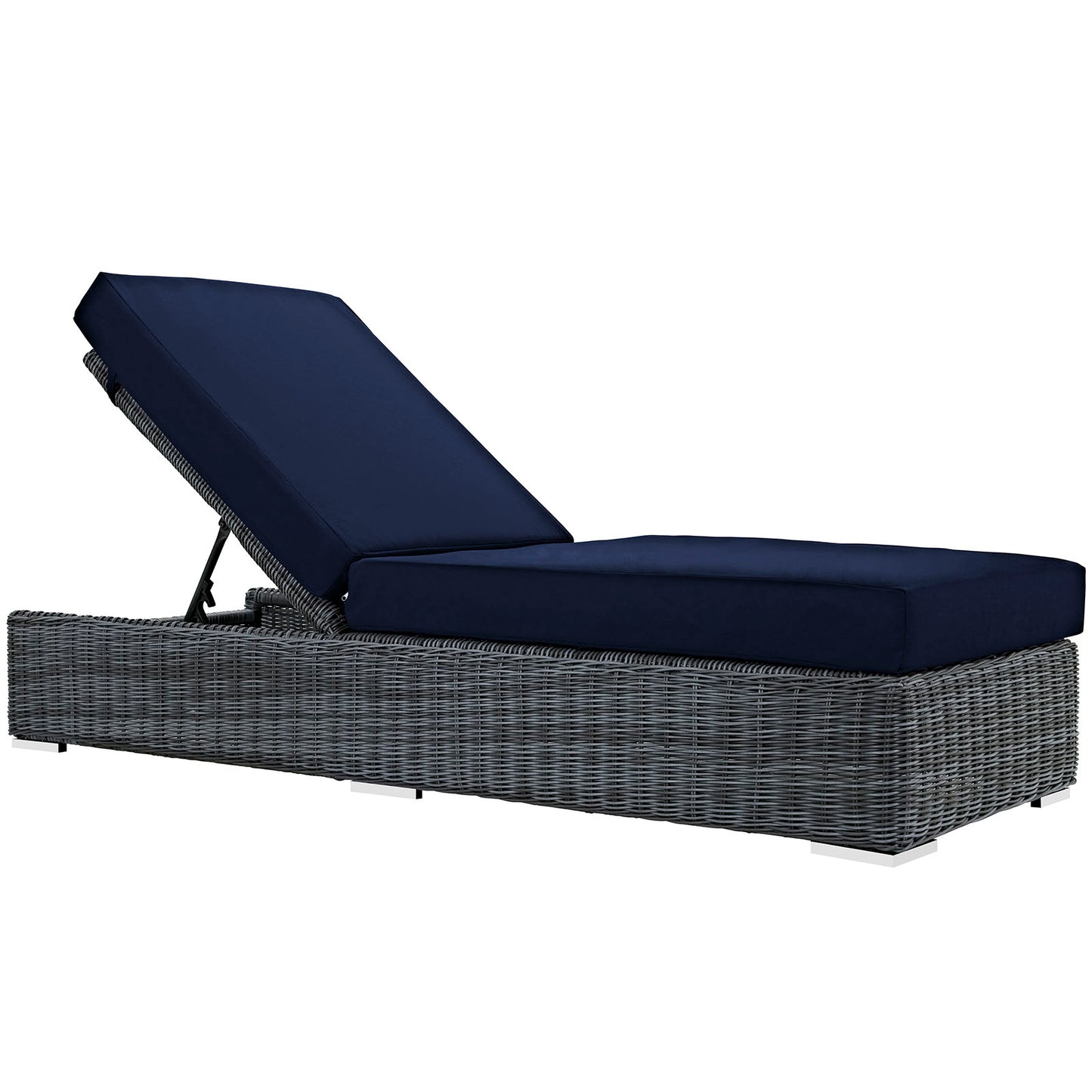 Summon Outdoor Patio Sunbrella® Chaise Lounge By Modway - EEI-1876 | Outdoor Chaise Lounges | Modishstore - 9