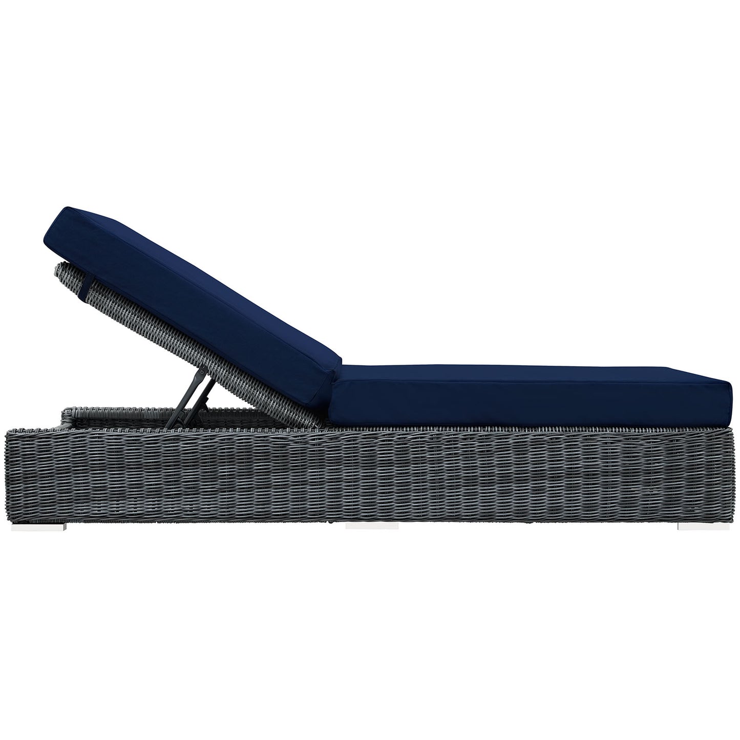 Summon Outdoor Patio Sunbrella® Chaise Lounge By Modway - EEI-1876 | Outdoor Chaise Lounges | Modishstore - 11