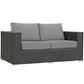 Modway Sojourn 8 Piece Outdoor Patio Sectional Set | Outdoor Sofas, Loveseats & Sectionals | Modishstore-26