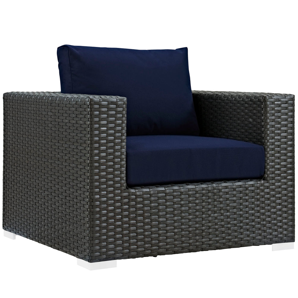 Modway Sojourn 10 Piece Outdoor Patio Sectional Set - EEI-1888 | Outdoor Sofas, Loveseats & Sectionals | Modishstore - 17