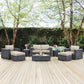 Modway Summon 8 Piece Outdoor Patio Sectional Set | Outdoor Sofas, Loveseats & Sectionals | Modishstore-2