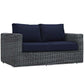Modway Summon 8 Piece Outdoor Patio Sectional Set - EEI-1894 | Outdoor Sofas, Loveseats & Sectionals | Modishstore - 9