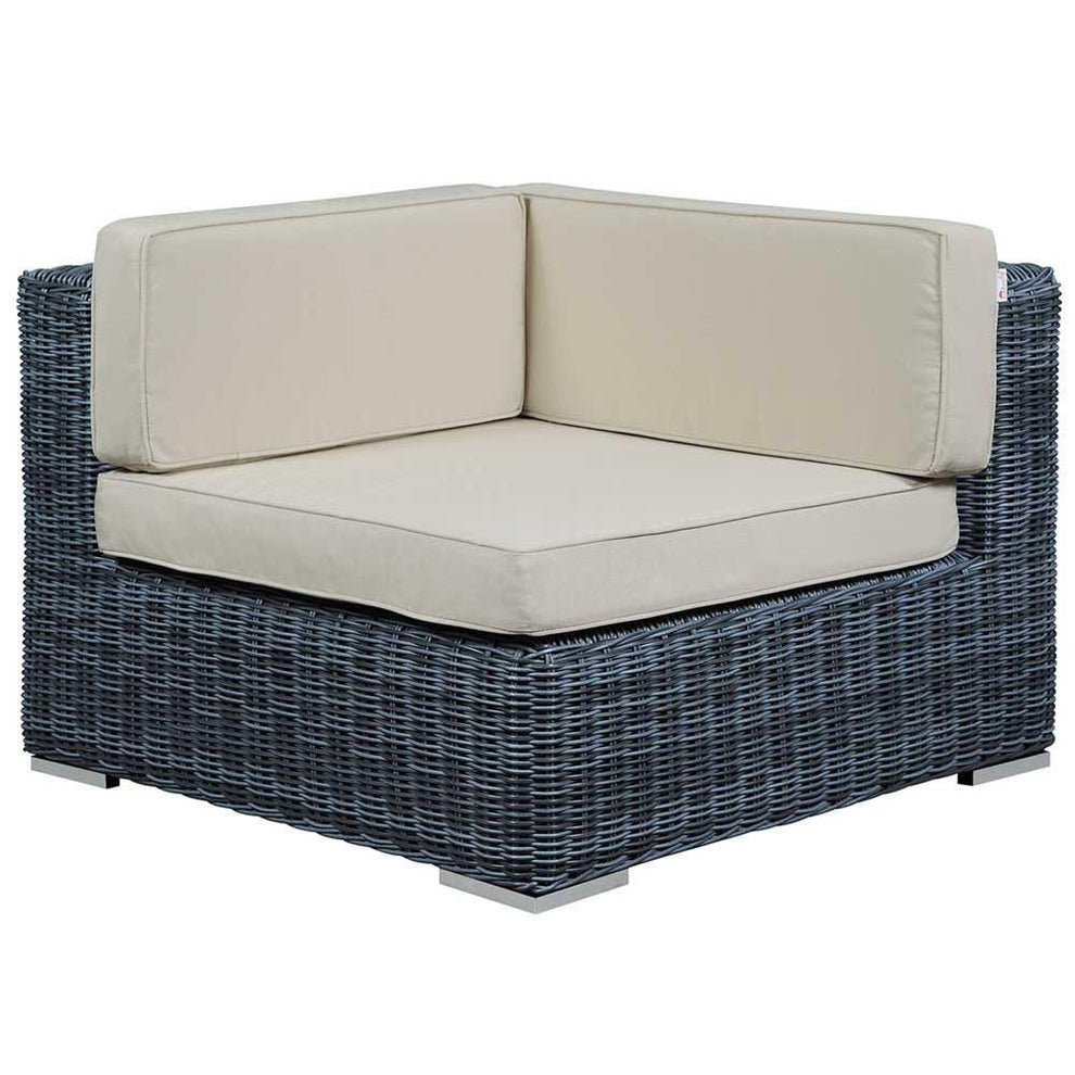 Modway Summon 7 Piece Outdoor Patio Sunbrella Sectional Set - EEI-1897 | Outdoor Sofas, Loveseats & Sectionals | Modishstore - 6