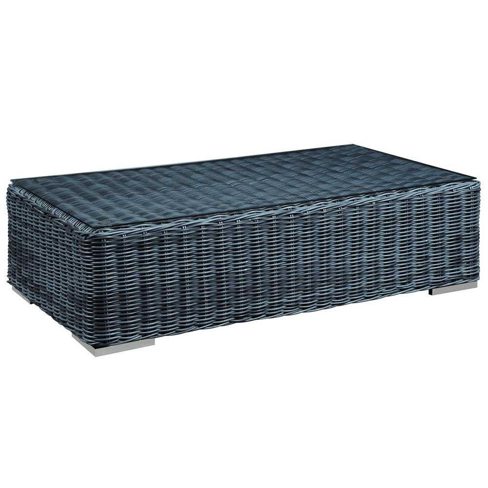 Modway Summon 7 Piece Outdoor Patio Sunbrella Sectional Set - EEI-1897 | Outdoor Sofas, Loveseats & Sectionals | Modishstore - 9