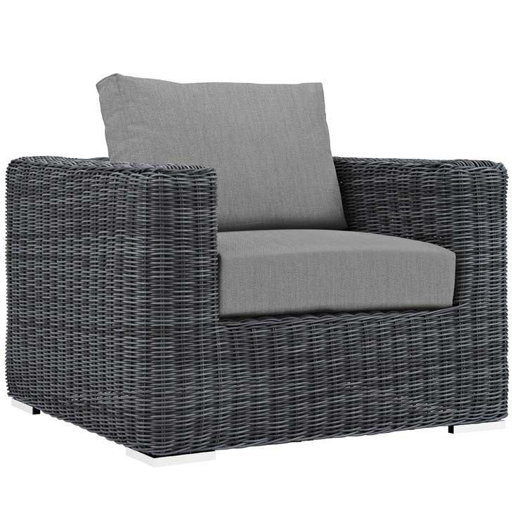 Modway Summon 10 Piece Outdoor Patio Sectional Set - EEI-1902 | Outdoor Sofas, Loveseats & Sectionals | Modishstore - 18
