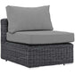 Modway Summon 10 Piece Outdoor Patio Sectional Set | Outdoor Sofas, Loveseats & Sectionals | Modishstore-24