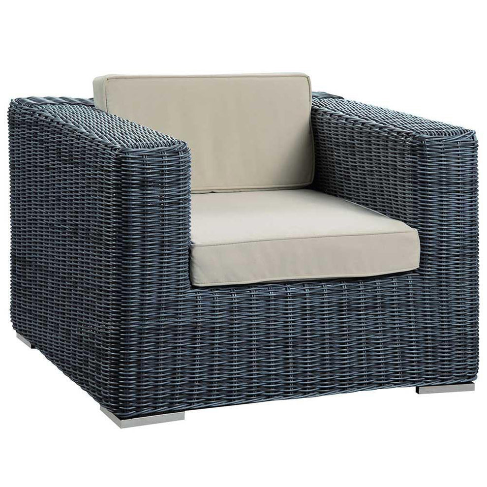 Modway Summon 3 Piece Outdoor Patio Sunbrella Sectional Set - EEI-1905 - EEI-1905 | Outdoor Sofas, Loveseats & Sectionals | Modishstore - 8