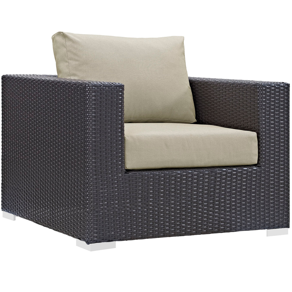 Modway Convene Outdoor Patio Armchair - EEI-1906 | Outdoor Chairs | Modishstore - 2