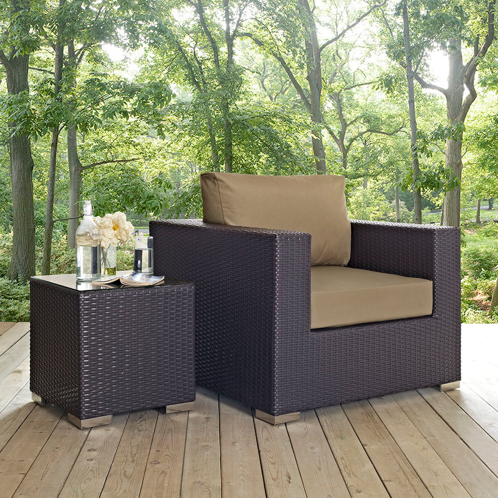 Modway Convene Outdoor Patio Armchair - EEI-1906 | Outdoor Chairs | Modishstore - 28