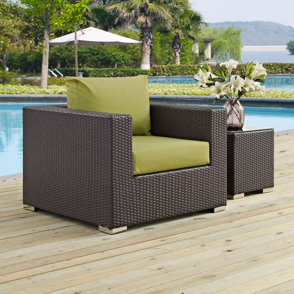 Modway Convene Outdoor Patio Armchair - EEI-1906 | Outdoor Chairs | Modishstore - 11
