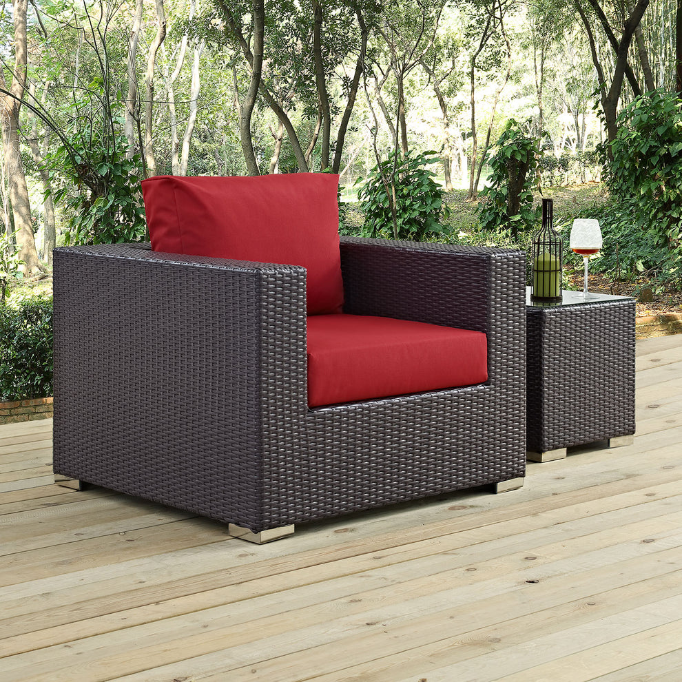 Modway Convene Outdoor Patio Armchair - EEI-1906 | Outdoor Chairs | Modishstore - 16