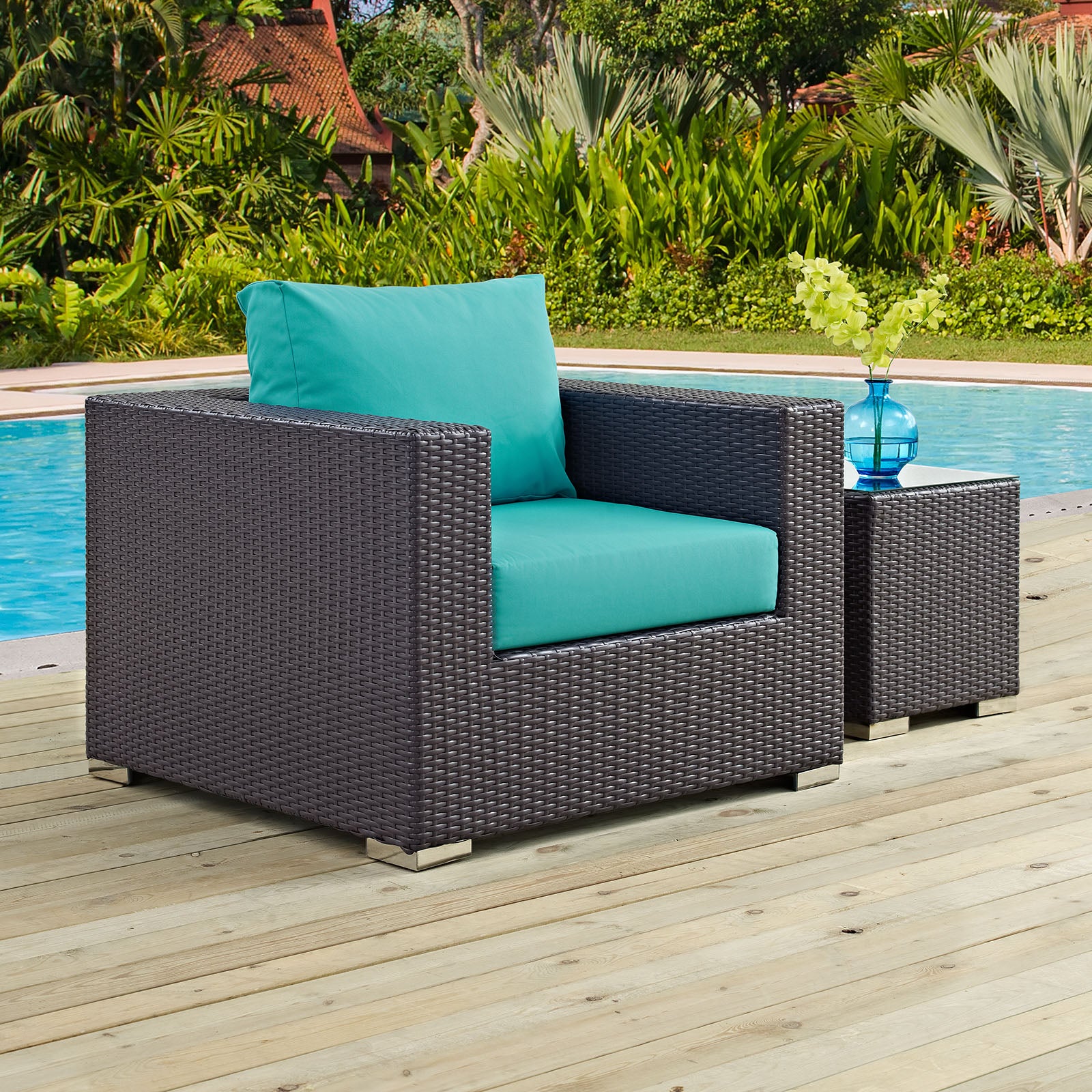 Modway Convene Outdoor Patio Armchair | Outdoor Chairs | Modishstore-18