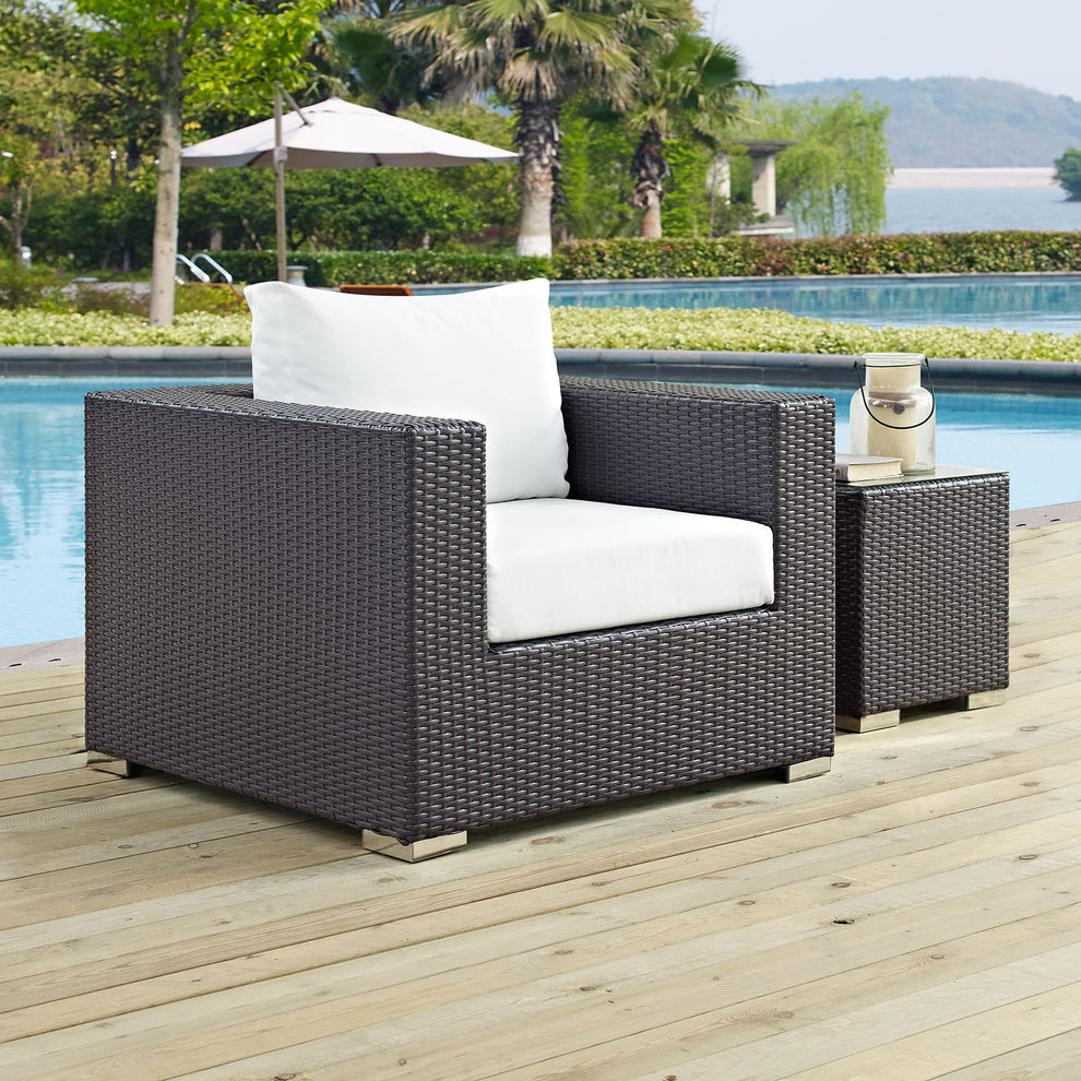 Modway Convene Outdoor Patio Armchair - EEI-1906 | Outdoor Chairs | Modishstore - 22