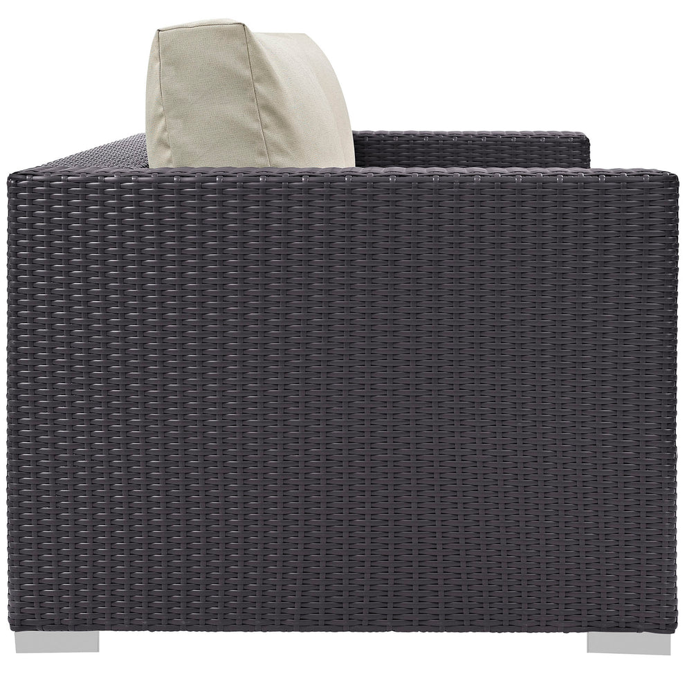 Modway Convene Outdoor Patio Loveseat - EEI-1907 | Outdoor Sofas, Loveseats & Sectionals | Modishstore - 3