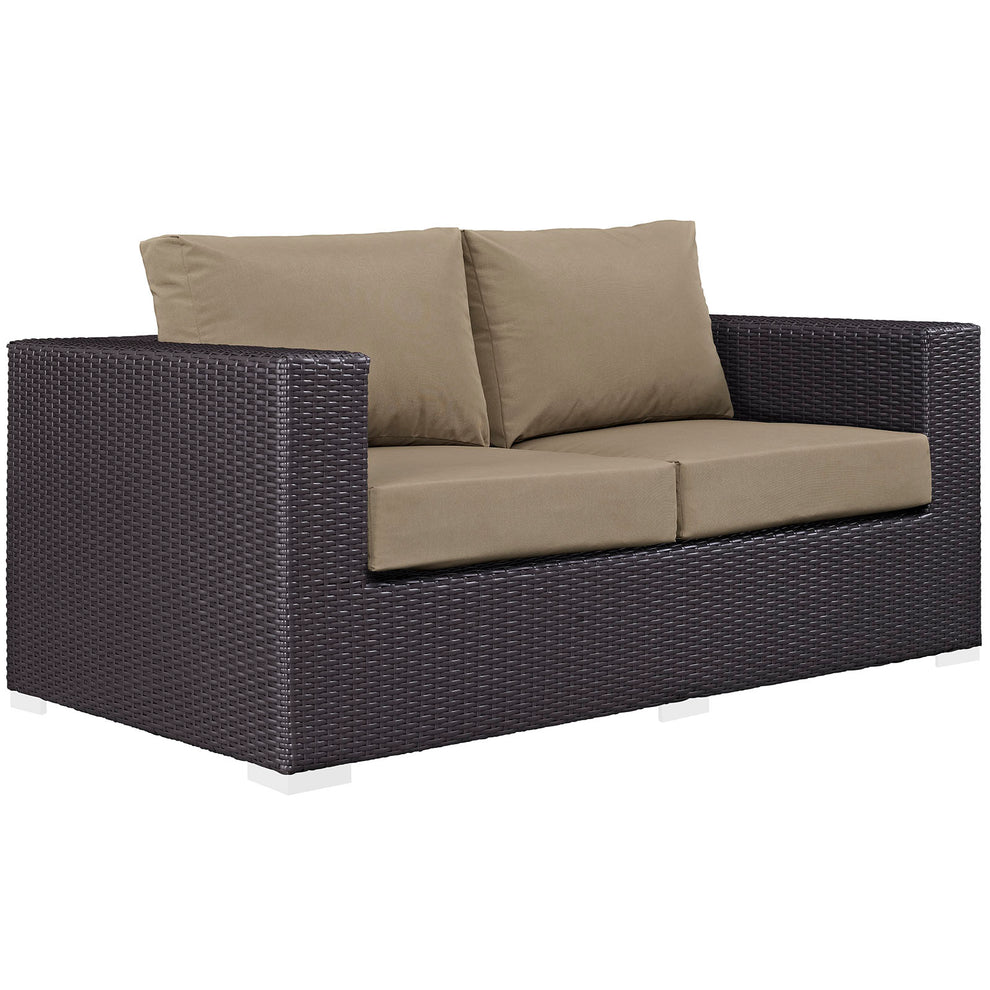 Modway Convene Outdoor Patio Loveseat - EEI-1907 | Outdoor Sofas, Loveseats & Sectionals | Modishstore - 6