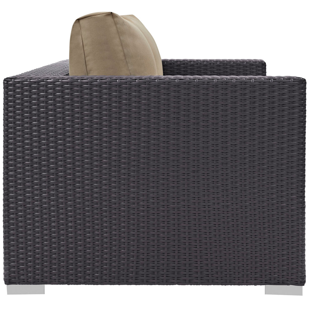 Modway Convene Outdoor Patio Loveseat - EEI-1907 | Outdoor Sofas, Loveseats & Sectionals | Modishstore - 7