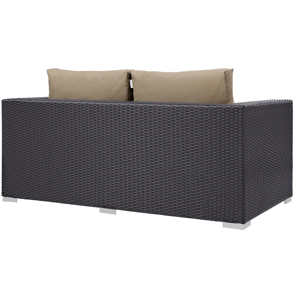 Modway Convene Outdoor Patio Loveseat - EEI-1907 | Outdoor Sofas, Loveseats & Sectionals | Modishstore - 8