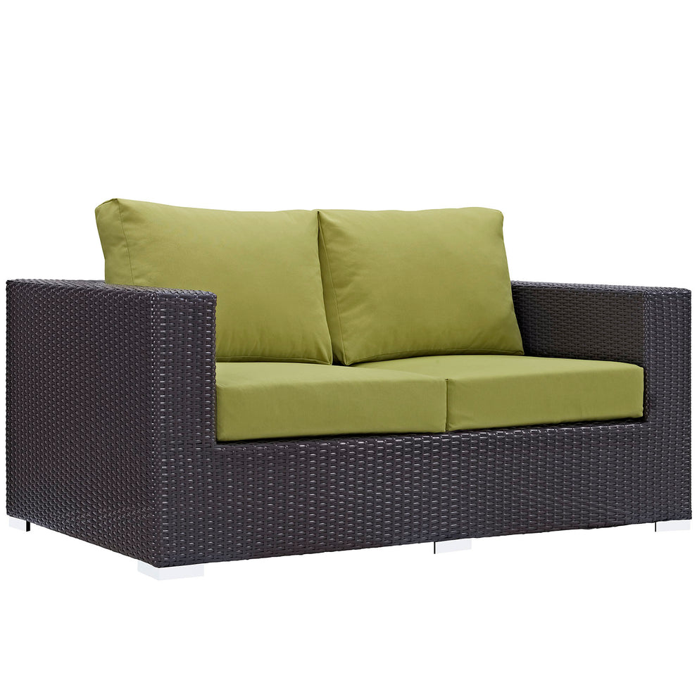 Modway Convene Outdoor Patio Loveseat - EEI-1907 | Outdoor Sofas, Loveseats & Sectionals | Modishstore - 14